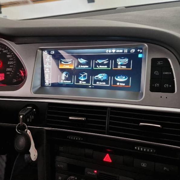 Sistema Rádio Android Audi A6 C6 4F 2005-2015