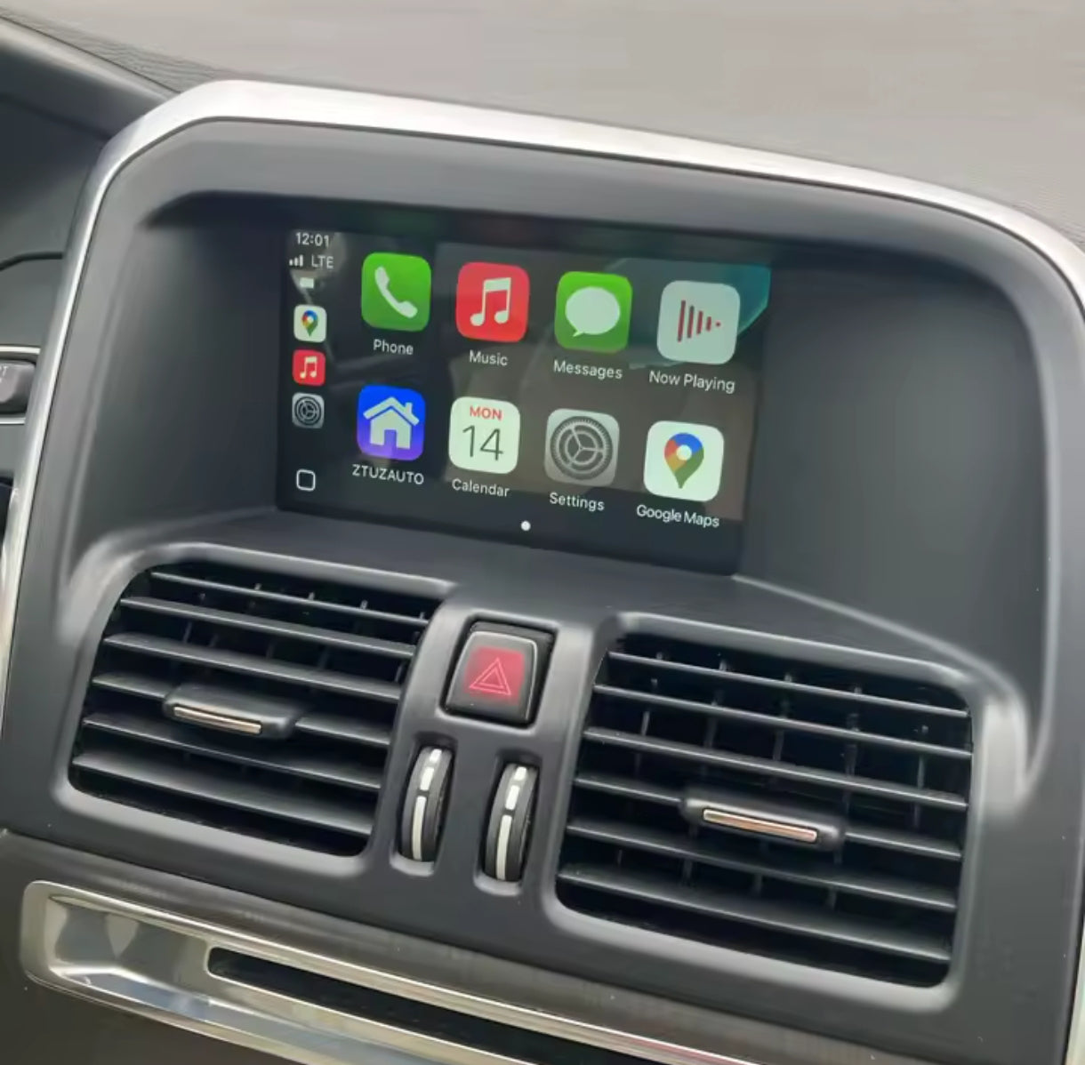 Interface Carplay e Android Auto Volvo S60 XC60 V60 S80 V40