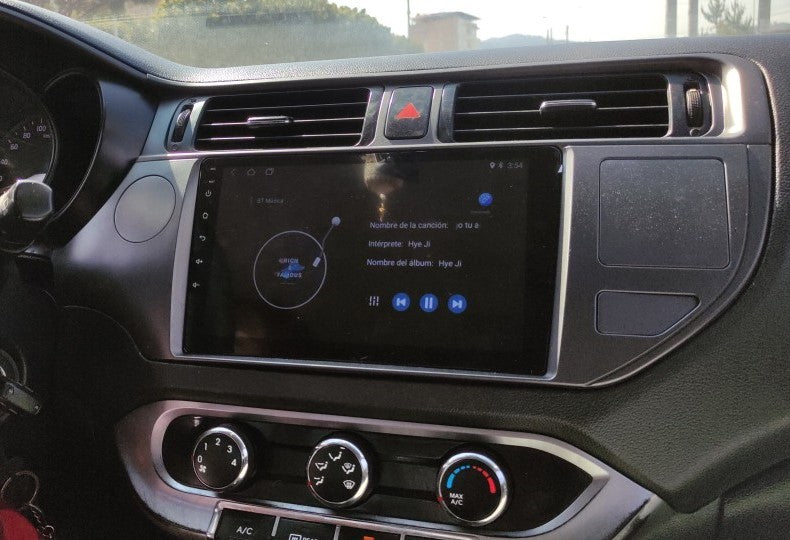 Sistema Rádio Android Kia Rio K3 2011 2012 2013 2014 2015 2016