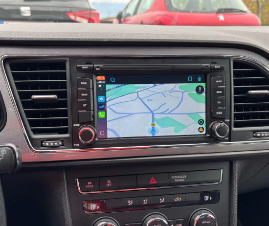 Sistema Rádio Android Seat Leon 3 5F MK3 Ibiza 2012 2013 2014 2015 2016 2017 2018 2019 2020