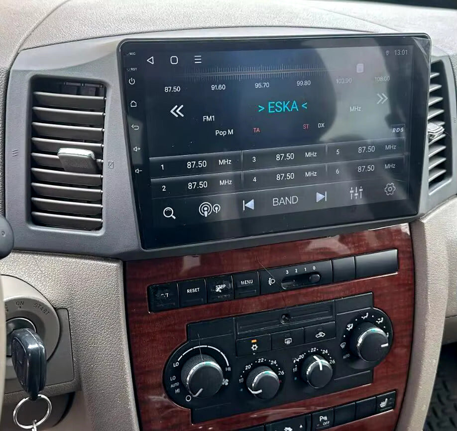 Sistema Rádio Android JEEP Grand Cherokee 2004 2005 2006 2007