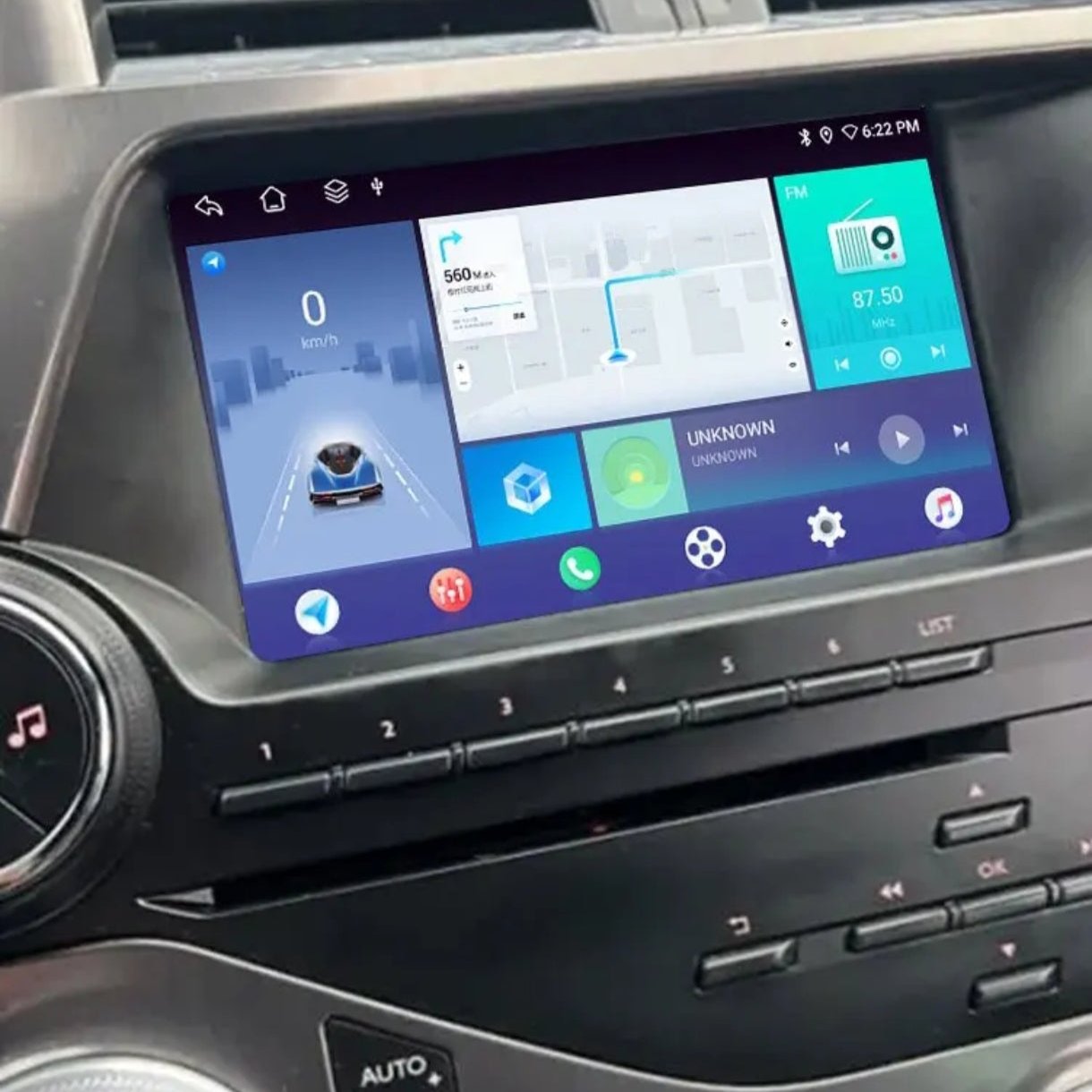 Sistema Rádio Android Citroen DS5 2010-2017