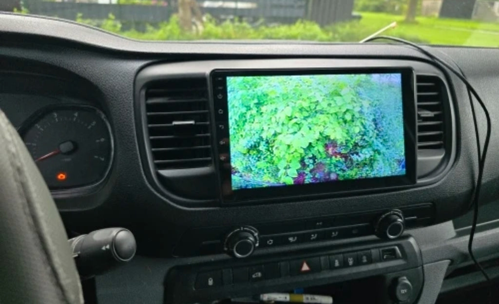 Sistema Rádio Android Toyota Proace Peugeot Expert 3 Citroen Jumpy 3 Space Tourer 2016 2017 2018 2019 2020 2021