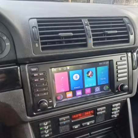 Sistema Rádio Android BMW 5 X5 E53 E39 M5 1996 1997 1998 1999 2000 2001 2002 2003