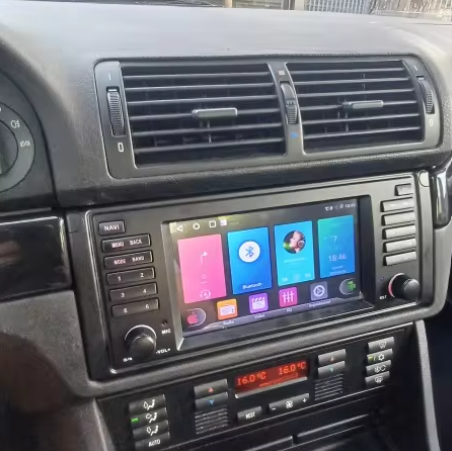 Sistema Rádio Android BMW 5 X5 E53 E39 M5 1996-2003