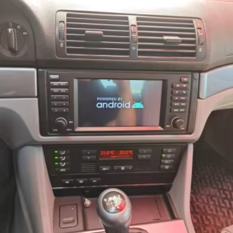 Sistema Rádio Android BMW 5 X5 E53 E39 M5 1996 1997 1998 1999 2000 2001 2002 2003