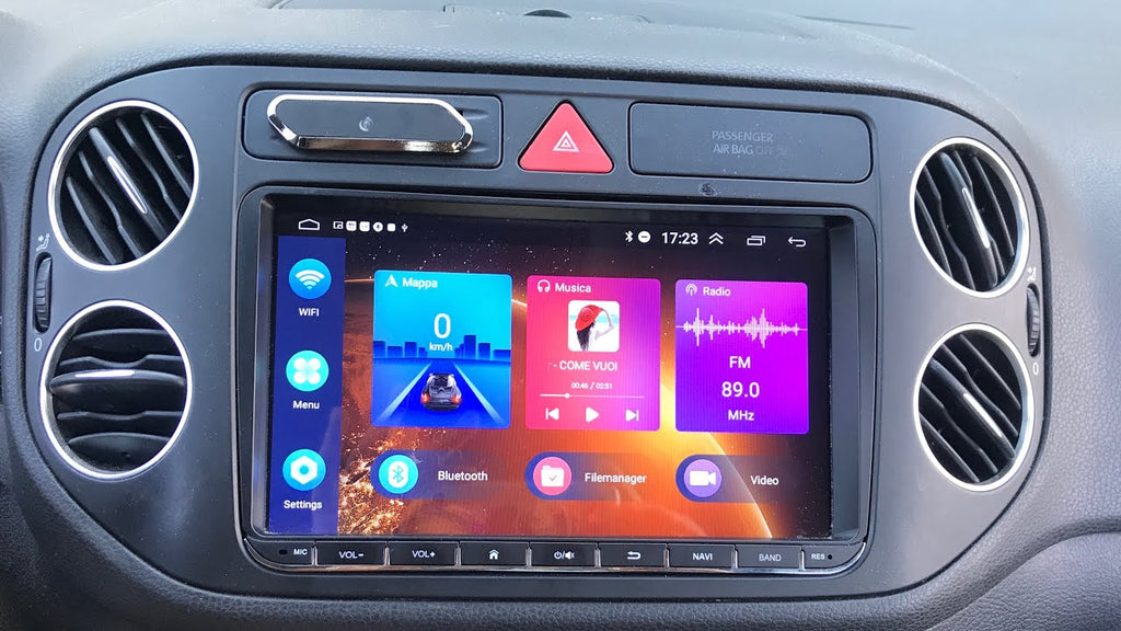 Sistema Rádio Android Volkswagen Golf 2000 - 2020