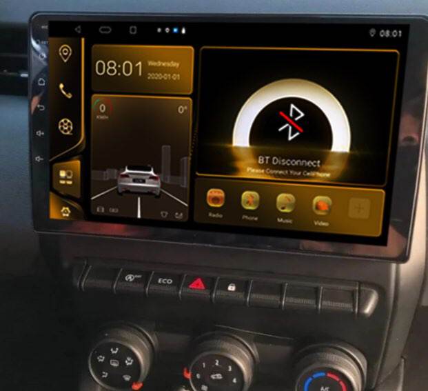 Sistema Rádio Android Renault Clio 5 Lutecia 2019 - 2021