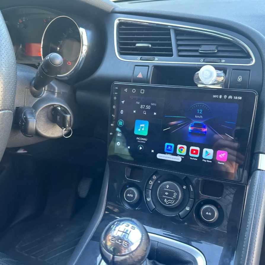 Sistema Rádio Android Peugeot 3008 2009 2010 2011 2012 2013 2014 2015