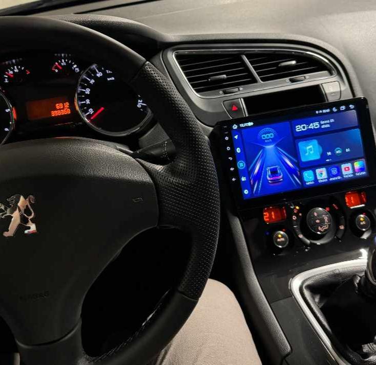 Sistema Rádio Android Peugeot 3008 2009 2010 2011 2012 2013 2014 2015